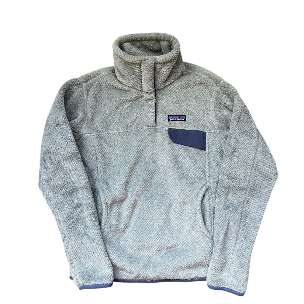 Patagonia - Quarter Retool T Snap Fleece Pullover Jacket - Grey - Women’s Small